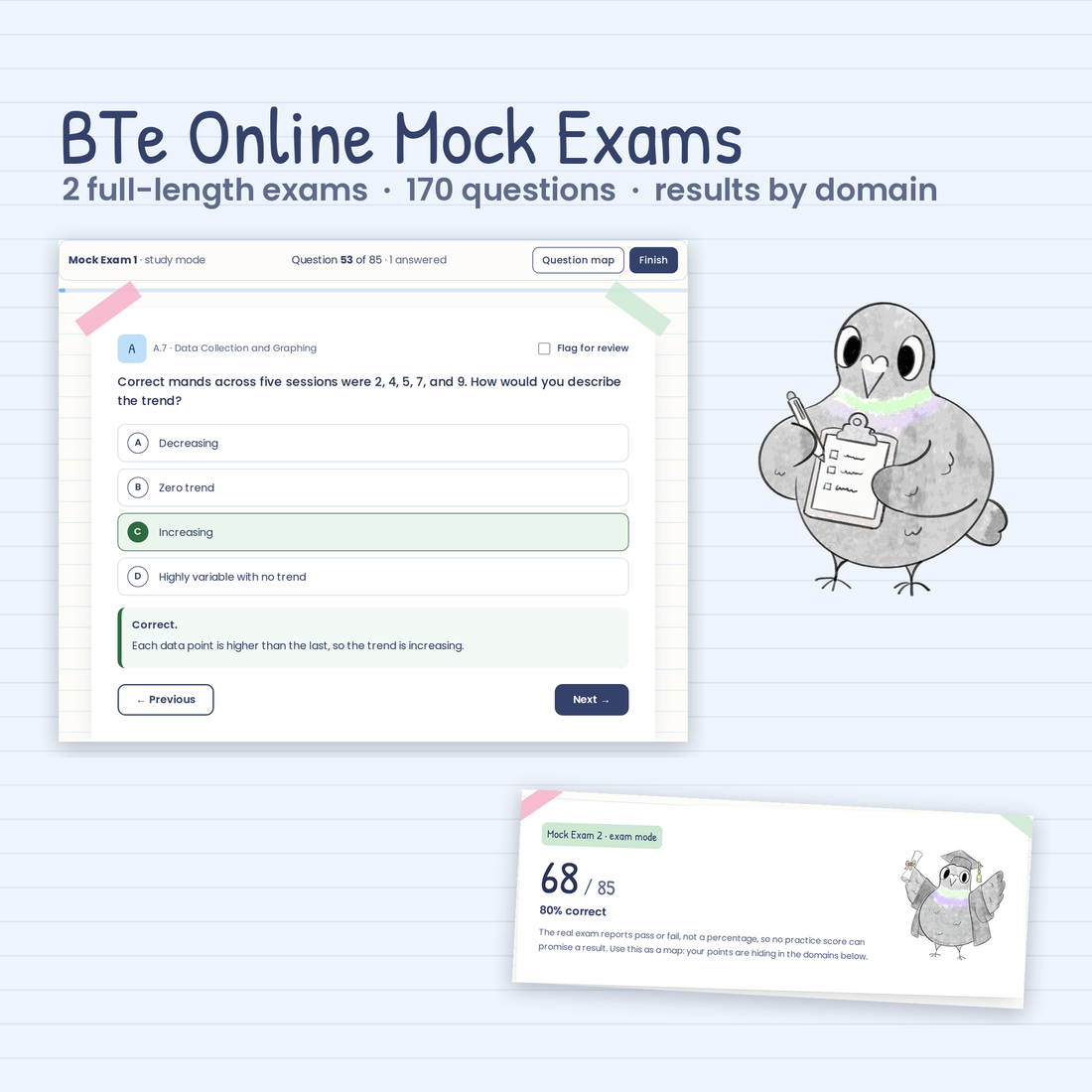 BTe Online Mock Exams